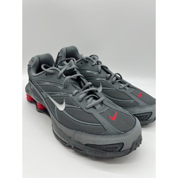 Nike Shox Ride 2 Men's Size 12 Smoke Grey University Red IM5999-084 New - Picture 11 of 16